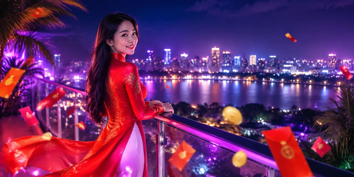 Khuyến mãi Tết đặc biệt với phong bao lì xì đỏ thiết kế áo dài truyền thống